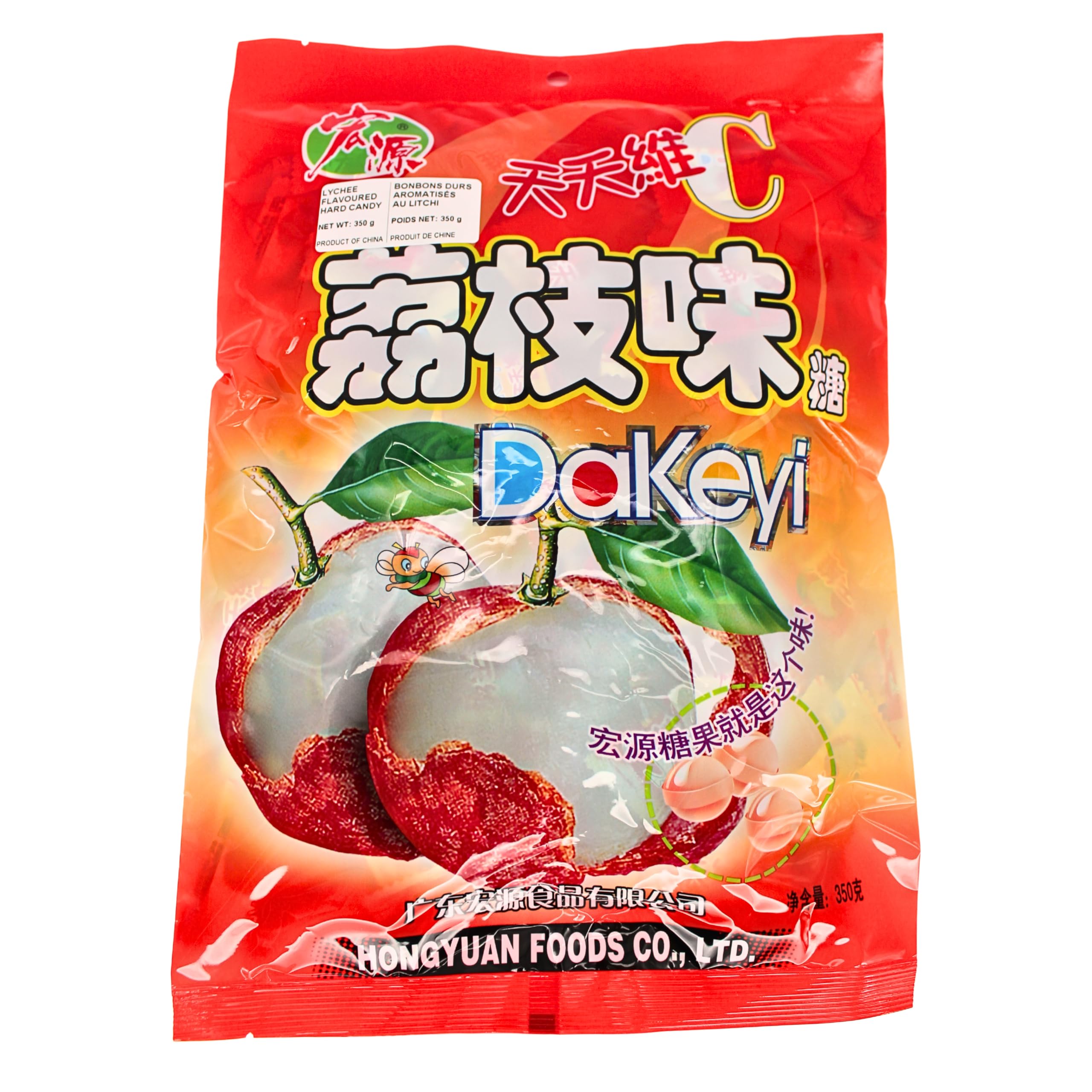 Lychee Candy (Dakeyi/50-ct) - 13oz (Pack of 1) : Amazon.ca